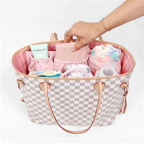 using louis vuitton neverfull as diaper bag